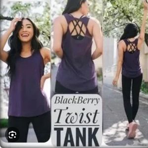 Blackberry Twist Tank